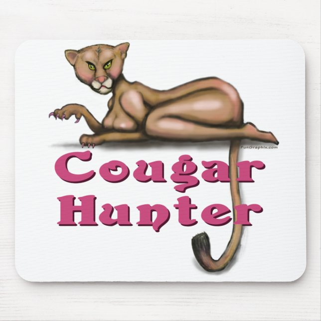 Cougar Hunter Mouse Pad (Front)