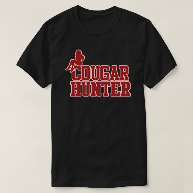 Cougar Hunter T-Shirt (Design Front)