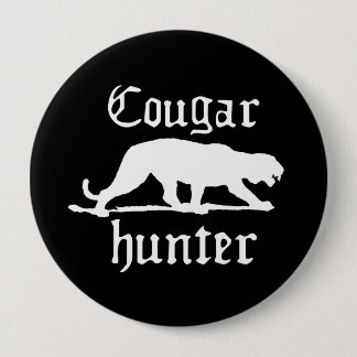 COUGAR HUNTER T-shirt 10 Cm Round Badge