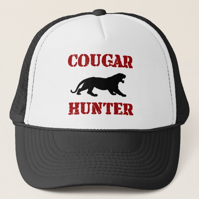 Cougar Hunter Trucker Hat (Front)