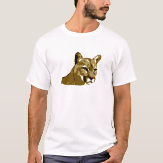Cougar - Mountain Lion Design - Wild Puma T-Shirt