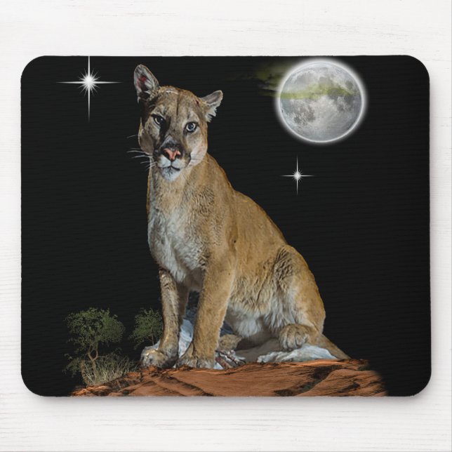 Cougar Mouse Pad (Front)