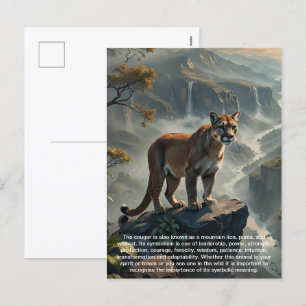 Cougar Postcard