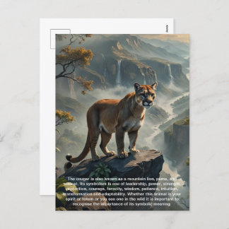 Cougar Postcard