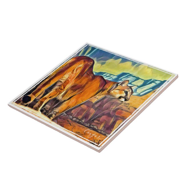 Cougar Tile (Side)