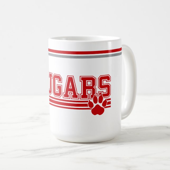 Cougars Coffee Mug (Front Right)