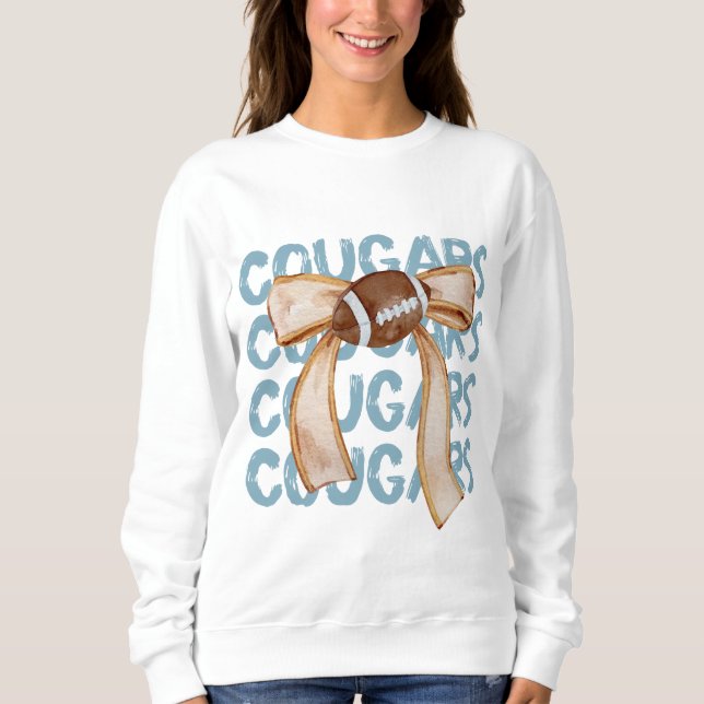 Cougars Mascot Gameday Sweatshirt (Front)