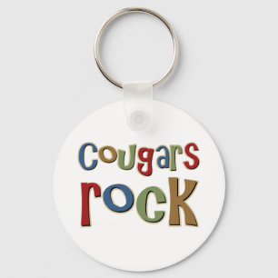Cougars Rock Key Ring