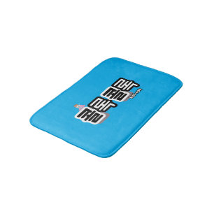 Coughs of Different Sounds : "콜록콜록“(kollok kollok) Bath Mat