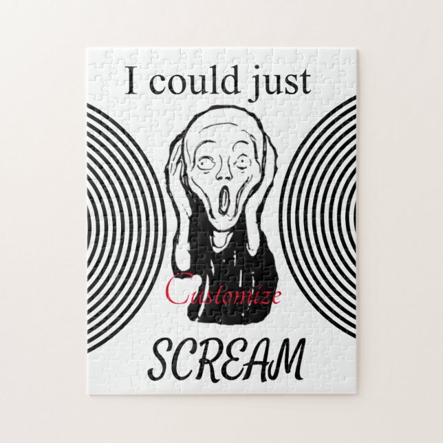 Could Just Scream Thunder_Cove Jigsaw Puzzle (Vertical)