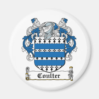 Coulter Family Crest Magnet