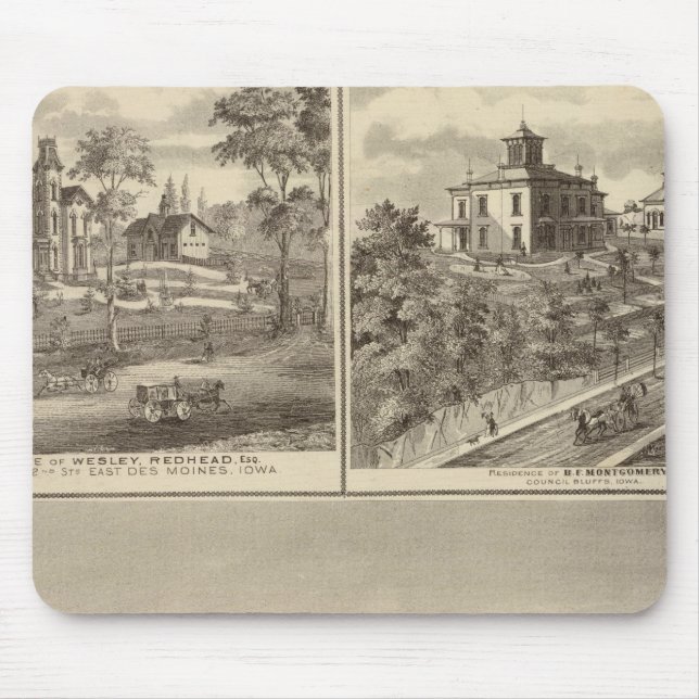 Council Bluffs Mouse Pad (Front)