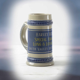 Council Employee Long Service Award Beer Stein
