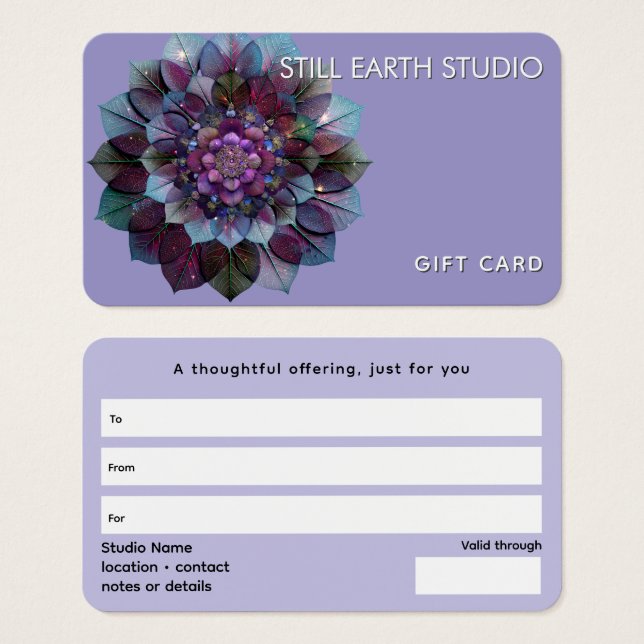 Council of Leaves | Mandala (Front & Back)