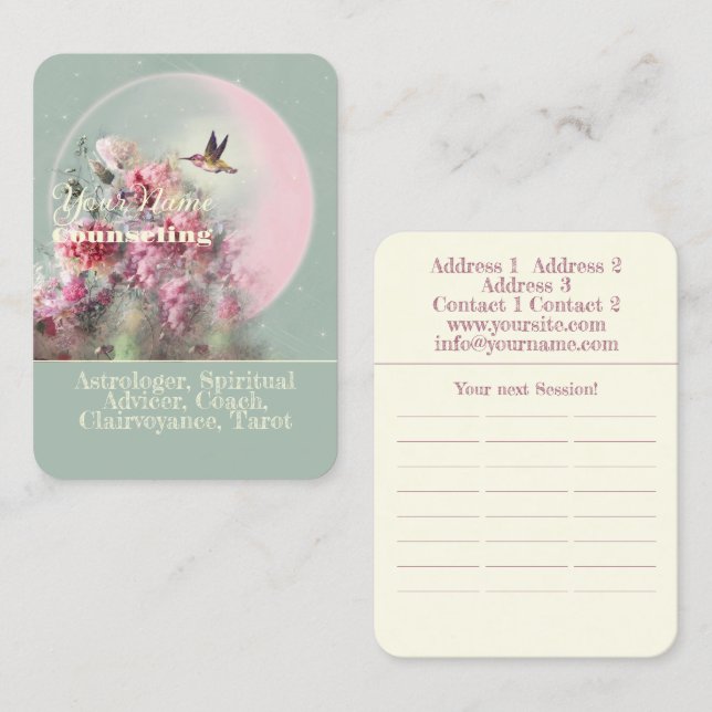 Counseling - Business Card (Front/Back)