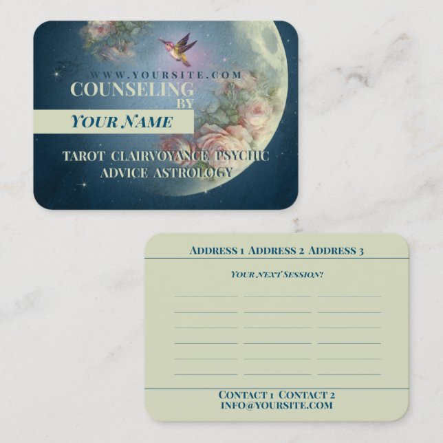 Counseling - Business Card (Front/Back)