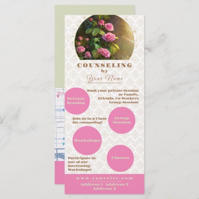 Counseling - Business Card, Flyer, Promo Card (Front/Back)