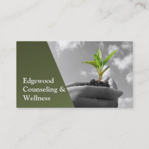 Counseling, Therapist, Spiritual, Life Coach, Business Card
