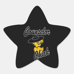 Counsellor Chick #4 Star Sticker