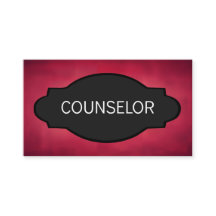 Counsellor Elegant Name Plate