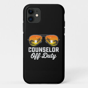 Counsellor Off Duty Sunglasses Last Day Of School Case-Mate iPhone Case