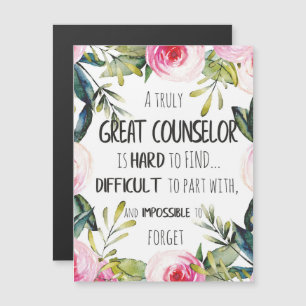 Counsellor Office Decor Typography Graduation Gift
