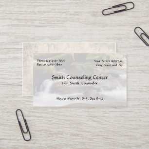 Counsellor Psychologist Mental Health Business Business Card