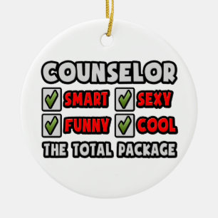Counsellor ... The Total Package Ceramic Tree Decoration
