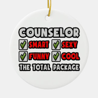 Counsellor ... The Total Package Ceramic Tree Decoration
