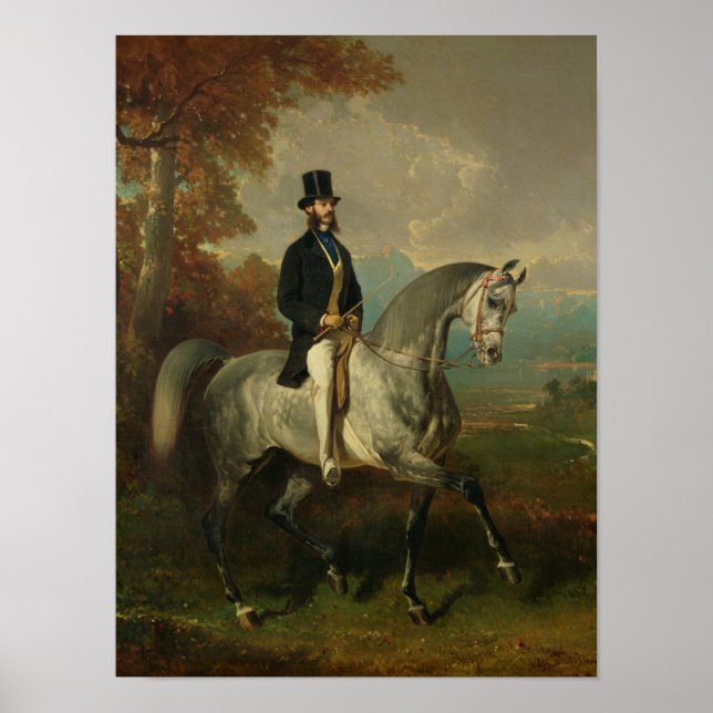 Count Alfred de Montgomery  1850-60 Poster (Front)