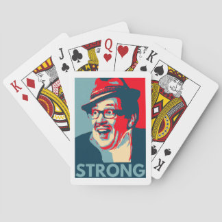Count Arthur Strong poker-style playing cards
