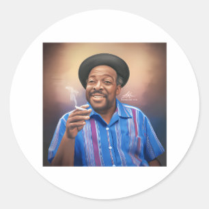Count Basie Classic Round Sticker