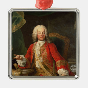Count Carl Anton von Harrach Metal Tree Decoration