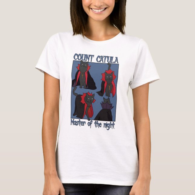 Count Catula Master of the Night T-Shirt (Front)