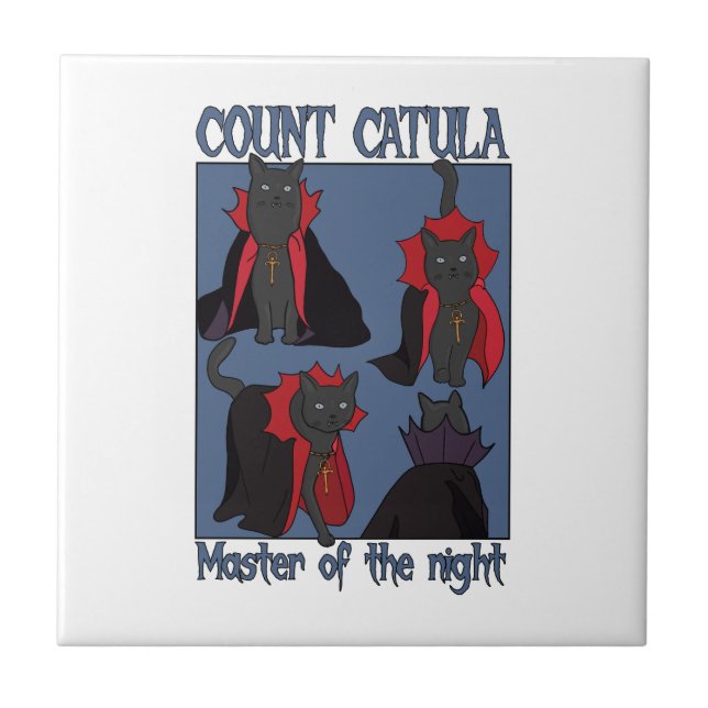 Count Catula Master of the Night Tile (Front)