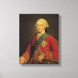 Count Claude-Louis-Robert de Saint-Germain  1777 Canvas Print