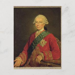 Count Claude-Louis-Robert de Saint-Germain 1777 Postcard