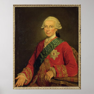 Count Claude-Louis-Robert de Saint-Germain  1777 Poster
