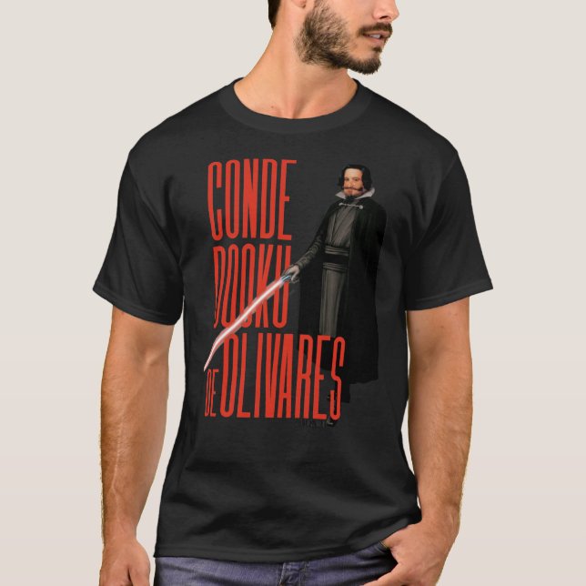 Count Dooku De Olivares   T-Shirt (Front)