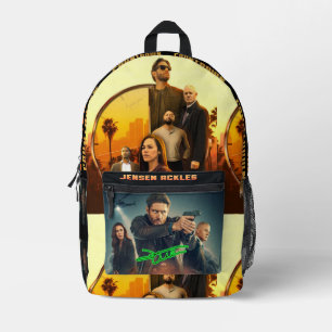 Count Down Printed Backpack