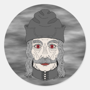 Count Dracula 2026 Classic Round Sticker
