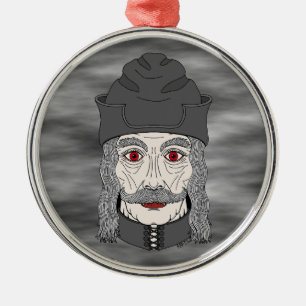 Count Dracula 2026 Metal Tree Decoration