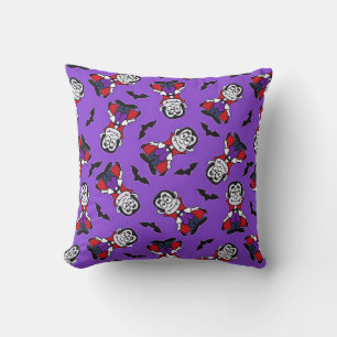 Count Dracula Pattern Cushion
