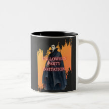 Count Dracula's Halloween Party Invitation
