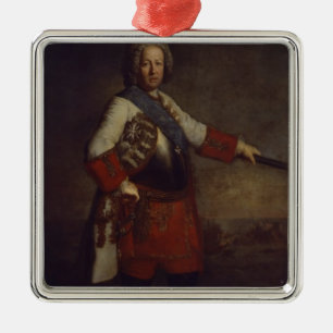 Count Friedrich Heinrich von Seckendorf, 1720 Metal Tree Decoration