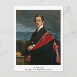 Count Guryev By Ingres Jean Auguste Dominique Postcard