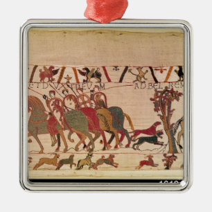 Count Guy of Ponthieu takes Harold, his Metal Tree Decoration