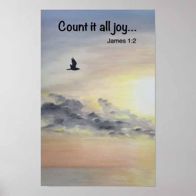 Count it all joy poster (Front)