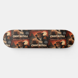 Count Nutula Retro Movie Parody Skateboard