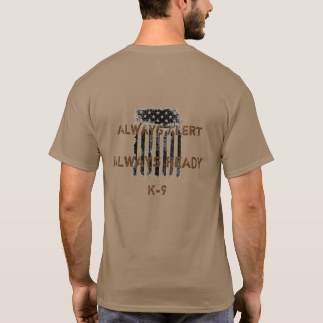 Count on K9 shirt (Back)